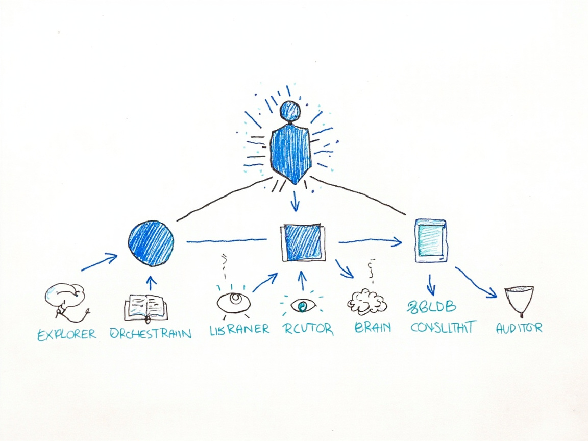 智能体协作架构图