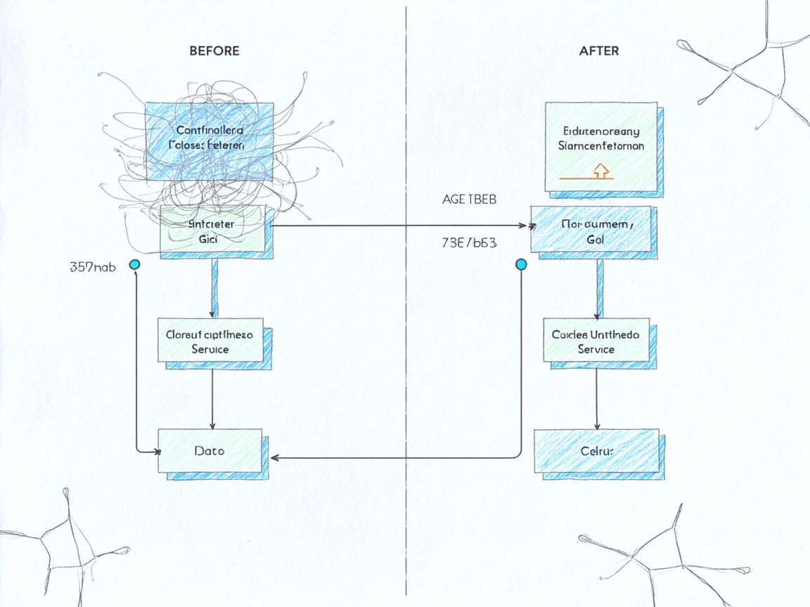 Controller 重构分层架构