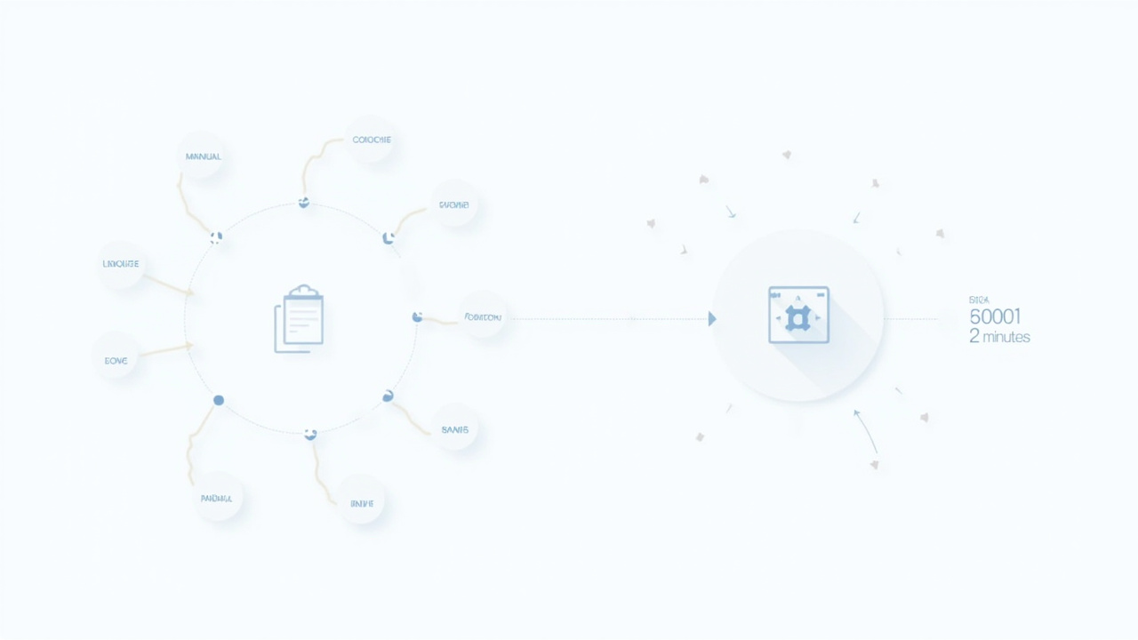 手动vs自动流程对比
